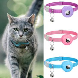 Dog Collars Airtag Tracker Protective Sleeve Collar Supply Positioning Training Tracking Pet Soft