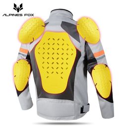 Cycling Jackets Motorcycle Jacket Lining Protectors Pad Shoulders Elbow Back Armor Gear for Motocross Racing Skiing Skating Bike Cycling 230925