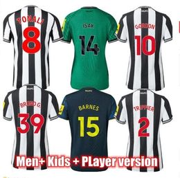 23 24 BRUNO G. soccer jerseys 2023 2024 WILSON SAINT MAXIMIN ISAK maillots de Football Shirt Home Away Third Set Fan Player Version men kids Kit TONALI FDH JOELINTON top