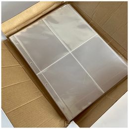 Other Home Decor 10 Pack A4 Po Album Clear Sleeves 4 x 6 Inch Toploader Pocard Postcard Binder Sheets Refill Pages 2 4 6 9 Pockets PVC Free 230925