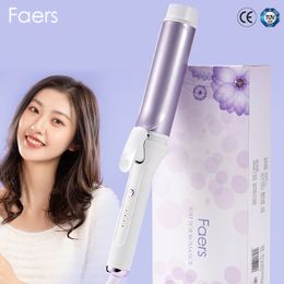 Curling Irons 40mm Hair Curlers Negative Ion Ceramic Care Big Wand Wave Hair Styler Curling Irons 3 Temperatures Fast Heating Styling Tools 230925