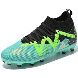 New Youth Girls Boys Football Boots Womens Mens TF AG FG Soccer Shoes Children's Professional Training Shoes Size 30-45