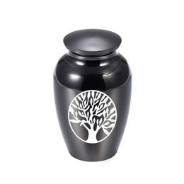 Tree of Life Small Keepsake Urns for Ash Mini Cremation Urns for Ashes Memorial Ashes Holder Pet 70x45mm311S