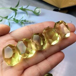 Link Bracelets 17-20mm Natural Freeform Citrine Handmade Luxury Fine Jewelry Couple Personalized For Men Women Healing Holiday Gift