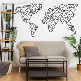 Wall Stickers Decal Geometric Sticker Interior Decoration Hanging Home Living Room Decor Poster B551