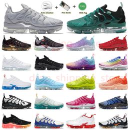 Sports Tn Plus Running Shoes vapor for max OG Sneakers Cool Grey Atlanta Metallic Gold Worldwide Black Pastel Tennis Ball Pink Spell Dark Russet Trainers Mens Women
