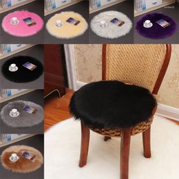 Carpets Soft Round Carpet For Living Room Car Office Chair Sofa Plush Rug Pet Mat Bedroom Fluffy Floor Cushion Home Decoration Pad