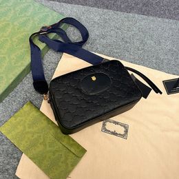 Brand 24SS Day Packs Camera Tiger Head Bag Fashion One Shoulder BAGS Crossbody Small Square Bag