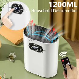 Dehumidifiers 1200ML Dehumidifier Air Dryer Portable Mute Electric Dryer Fast Dry Clothes Moisture Absorbing Machine for Bedroom Laundry RoomYQ230925