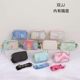 Womens New Trend Camera Bag One Shoulder Crossbody Bag Colourful Tie Dyeing Popular Bags