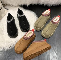 Designer Boston Shearling Slippers Fashion Women London leather Cow suede Baotou slippers Luxury classics Buckley Cork latex outdoors Birkens Shoes