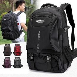 Backpacking Packs Outdoor Bags 60L Waterproof Hiking Rucksack Sports School Backpack Large Climbing Bag Unisex Camping Trekking Travel For Men Women 230925