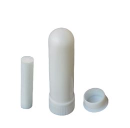 brand new white color blank nasal inhaler sticks sterile portable nasal inhaler tube plastic inhalers ZZ