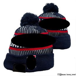 Cleveland''Indians''Bobble Hats Baseball Ball Caps 2023-24 Fashion Designer Bucket Hat Chunky Knit Faux Pom Beanie ''MLB'' Christmas hat spring hat