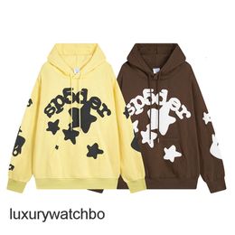 Designer Sweater Fashion Hoodies Mens Sweaters Single Autumn and Winter New Hip Hop Singer Same Style Bubble Hair Letter Plush Hooded for Men Women FJ0N