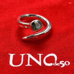 Cluster Rings 2023 UNode50 Spanish Fashion Simple Elegant Women's Ring Romantic Holiday Jewellery Gift Bag With