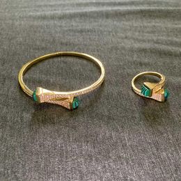 2021 marca pura prata esterlina 925 jóias para mulheres pirâmide pulseira anéis conjunto de jóias natural pedra preciosa pulseira de ouro anel set307l