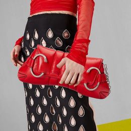 Chain Underarm Shoulder Bags Shopping Hobo Genuine Leather Handbags Crossbody Bag Quilting Women Handbag Purse Messenger Lady Wallet Adjustable strap