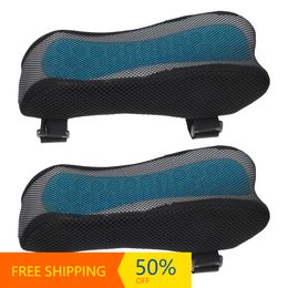 Chair Covers Ergonomic Chair Armrest Pad Arm Elbow Rest Gaming Cushion Mouse Computer Pillow Wrist Desk Support Hand Gel Accessories Memory 230925