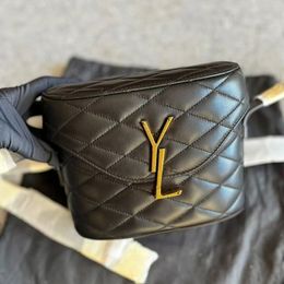 Designer mens June box denim quilted camera Clutch Bags Cross Body Womens Luxury Totes handbag fashion Shoulder Bag man Genuine Leather lambskin Messenger trunk bag