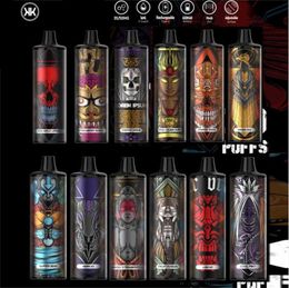 Orginal KK Energy 8000 Puff Disposable E cigarettes 8000 Puffs Vape Pen 16ml Pre-filled Mesh Coil Pods 650mAh Rechargeable Battery Vaporizers vapes