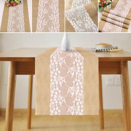 Table Cloth Runner Lace Tablecloth Floral Wedding Dining Decorations Cover Home Party Decoration