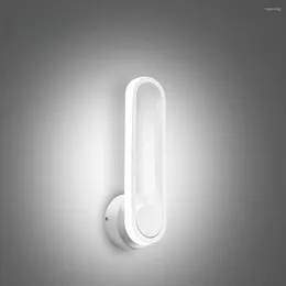 Wall Lamp Modern Sconces Indoor LED Mounted Hardwired For Bedroom Living Room Hallway