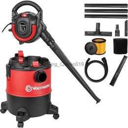 Vacuum Cleaners Vacmaster Wet Dry Shop Vacuum 1-1/4 Inch Hose Powerful Suction with Detachable BlowerYQ230925