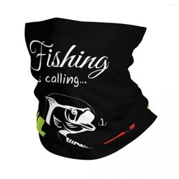 Scarves Fishing Is Calling Bandana Neck Gaiter Printed Fisherman Father Fisher Balaclavas Face Mask Scarf Cycling For Men Women Adult