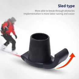 Snowboards Skis Plastic Ski Glides High Strength Lightweight Scratchresistant Sled Glides for Assist Walker 230925