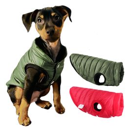 Dog Apparel Warm Pet Vest Jacket Autumn Winter Clothes French Bulldog Chihuahua Clothing For Small Medium Dogs Cats Coat Pug Yorkie 230923