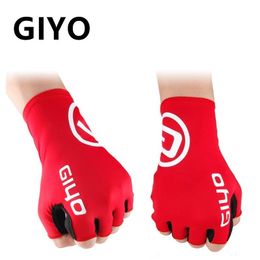 Sports Gloves GIYO Touch Screen Long HALF Fingers Gel Sports bike Cycling Gloves MTB Road Bike Riding Racing Gloves Women Men Bicycle Gloves 230925