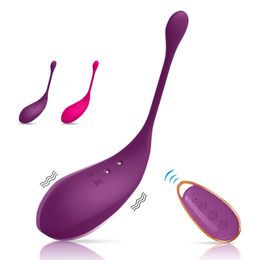 Vibrators Wireless Vibrator Remote Control GSpot Simulator Vaginal ball Vibrating Love Egg Female Masturbator Sex Toy For Women Adults 18 230925