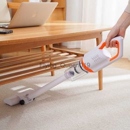 Vacuum Cleaners USB Rechargeable Handheld Wireless Vacuum Cleaners High-Power Household Cordless Button Vacuum Cleaner for Car Home Pet HairYQ230925