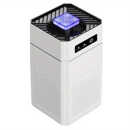 1pc True HEPA Air Purifier for Home and Office - Removes 99.98% of Smoke, Dust, and Pet Dander - Digital Display and Air Monitor - Night Light - Covers up to 500ft²