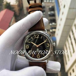 New Shoot WATCH 44mm Engraving Super P 3000 Mechanical Hand-Winding Movement Fashion Mens Watches with Origina Box Strap253A