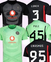 23-24 Orlando Pirates Customised Thai Quality Soccer Jerseys kingcaps dhgate wholesale Football wear 3 LORCH 7 HOTTO 45 PULE 16 MONARE 24 MATROSE