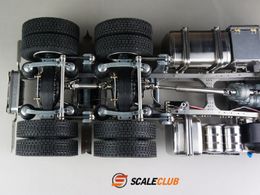 Scaleclub Model For Tamiya 1/14 For MAN Tractor Upgrade 6x4 6x6 Full Metal Chassis Rc Truck Trailer Tipper