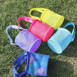 Storage Bags 16.5 15cm Large Mesh Bag High Quality Shell 5 Colours Outdoor Camping Beach Cooler