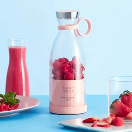 350ml USB Rechargeable Portable Juicer Blender For Home, Travel, And Outdoor Use - Enjoy Fresh And Healthy Smoothies Anywhere!