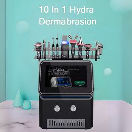 Beauty Rf Facial Firming Skin Tightening Anti-wrinkle Anti-Puffiness Mesotherapy Oxygen Infusion Hydro dermabrasion Machine