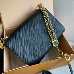 designer bags Womans handbag Fashion Twist bags Women Crossbody Bag Purse Genuine Leather Flip Wallet Removable Shoulder Strap Messenger Bags Twist Lo W6gK#