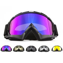 Outdoor Eyewear Motorcycle riding off road goggles can be set with myopia mirror windproof sandproof outdoor sports dustproof windshield 230925