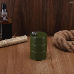 Hip Flasks 750ml Alcohol Flask Stainless Steel Mini Vodka Bottle Cylindrical Portable For Travel Outdoor Camping Mens Gift