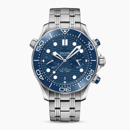 Omeg relógios de pulso para homens 2023 novos relógios masculinos todos dial trabalho relógio de quartzo de alta qualidade marca de luxo relógio cronógrafo relógio de aço inoxidável banda moda 04