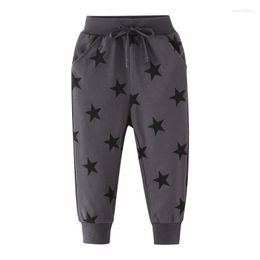 Trousers Jumping Meters Boys Pant With Stars Printed Baby Sweatpants For Girls Autumn Spring Kid Long Sport Pants