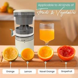 1pc USB Charging Portable Electric Juicer - Multifunction Fruit Juicer, Orange, Lemon, and Blender - Automatic Fresh Squeezer for Kitchen Use