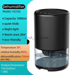 Dehumidifiers 1000ml Air Purifying Dehumidifier Quiet Dry and Moisture-proof Suitable for Bedroom Basement Bathroom Wardrobe and ToiletYQ230925