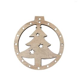 Decorative Figurines Wooden Decoration Pendant 10PCRetro Accessories Holiday Christmas & Small Ceramic Tree Ornament