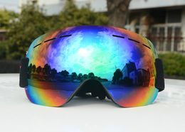 Outdoor Eyewear MachFish goggles riding Ski Fog and sand protection large spherical glassesadult mountaineering snow 230925